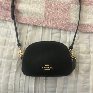 black coach purse